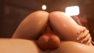 3D Compilation: Tifa Lockhart Jessie Rasberry Orgy Double Penetrated Uncensored Hentai - 10 image