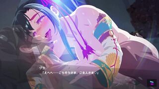 Magicami Dx Gura- Femdom Demon Cowgirl Riding me in Oriental, Irresistible Huge Breasts - 7 image