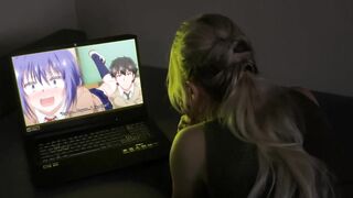 My dick hurts the beauty's narrow pussy, but she doesn't want to stop - 3 image