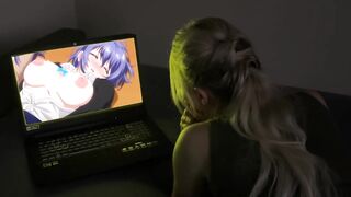 My dick hurts the beauty's narrow pussy, but she doesn't want to stop - 4 image