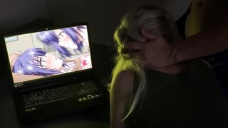 My dick hurts the beauty's narrow pussy, but she doesn't want to stop - 5 image