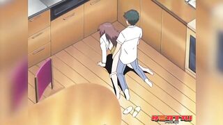 Hentai Pros - Takashi Fucks His Sister In Law's Miwa Asshole & His GF Misa Decides To Join Them