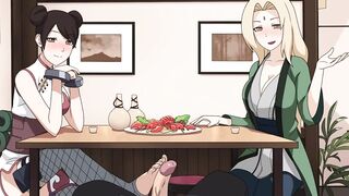 Naruto - Kunoichi Trainer - Part 7 - TenTen And Tsunade Footjob By LoveSkySanX - 10 image