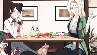 Naruto - Kunoichi Trainer - Part 7 - TenTen And Tsunade Footjob By LoveSkySanX