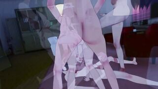 Doki Doki Futanari Club: Night orgy at the club - 8 image