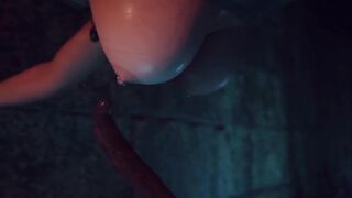 lara croft gets ass fucked by aliens - 6 image