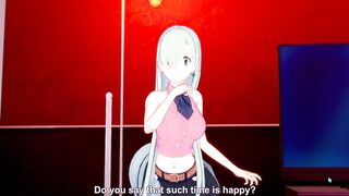 ELIZABETH LIONES GETS MELIODAS DICK - SEVEN DEADLY SINS - 2 image