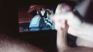 THE SCHOOLBOY IS WATCHING HENTAI, JERK OFF, TALKING DIRTY AND MOANS. POV - 7 image