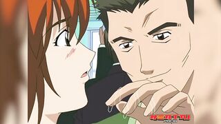 Hentai Pros - Train Station Bathroom Orgy With A Sexy Red-haired Babe With Huge Tits - 4 image