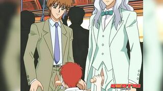 Hentai Pros - Train Station Bathroom Orgy With A Sexy Red-haired Babe With Huge Tits - 8 image