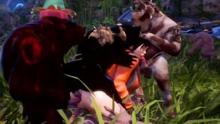 Orc Orgy With A Lost Girl 3D - 10 image