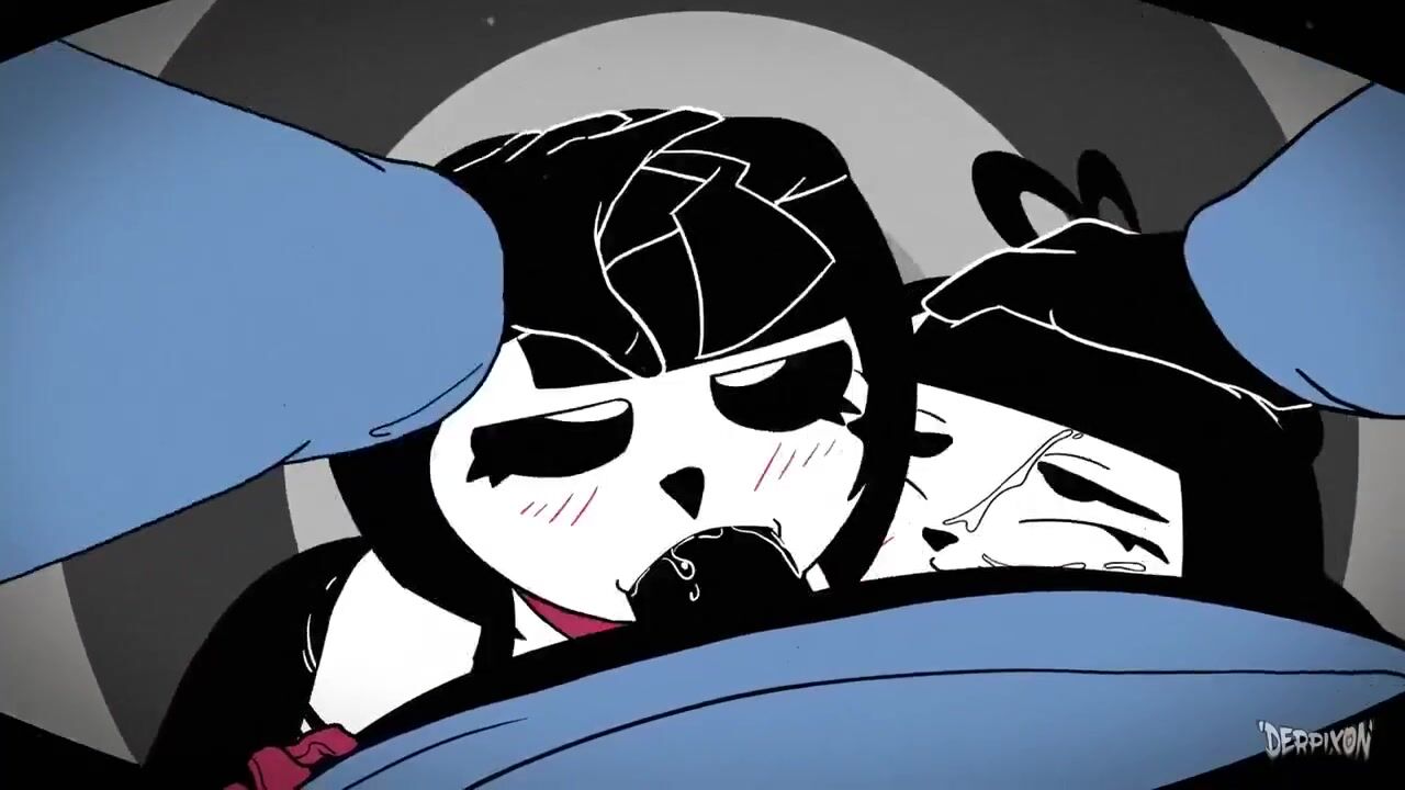 Intimate moment between characters