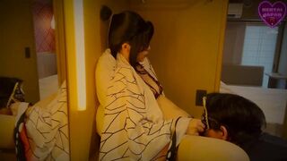 Shinobu fucks at the bathroom before going to the bed | 4K 60fps | Demon Slayer | Kocho Cosplay - 3 image