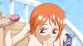 One Piece - Nami the Dick Lover on Action - 8 image