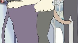 Kitty and Puppy 2 (Furry Hentai Animation) - 9 image