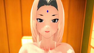 Naruto: MILF Tsunade WANTS IT ROUGH (3D Hentai) - 5 image