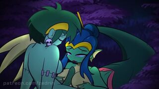 Shantae x Rottytops Monstgirl Sex Adventure! (futa Version) - 1 image
