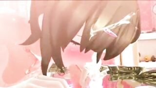 Futanari masturbating home - 10 image