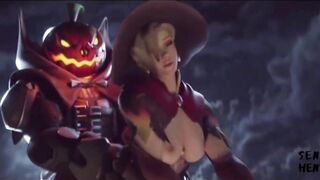 Mercy's Hottest fuck and Cumpilation - Overwatch (Animation w/Sound) - 8 image