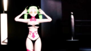 MMD Cyberpunk Rebecca - 3 image