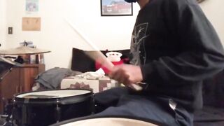Parents Are Moaning Loud Fucking In The Other Room While I'm Playing Drums