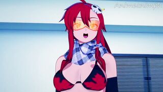 GURREN LAGANN YOKO LITTNER ANIME HENTAI 3D UNCENSORED