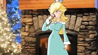 Christmas special sex with video game princesses - 3 image