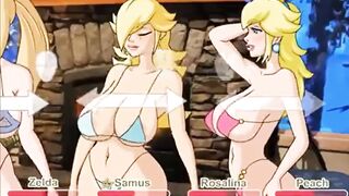 Christmas special sex with video game princesses - 7 image