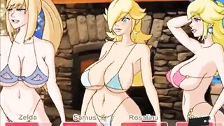 Christmas special sex with video game princesses - 8 image