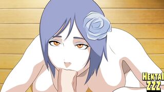 POV KONAN BLOWJOB! (NARUTO HENTAI) - 10 image