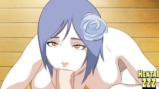 POV KONAN BLOWJOB! (NARUTO HENTAI) - 6 image