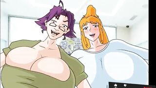 In a world where there are only women they want to fuck him