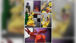 Let's read Five Fucks At Freddy's First Night Full of Sex- Parody Porn Comic - 10 image