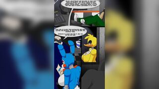 Let's read Five Fucks At Freddy's First Night Full of Sex- Parody Porn Comic - 2 image