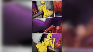 Let's read Five Fucks At Freddy's First Night Full of Sex- Parody Porn Comic - 7 image
