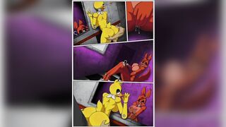 Let's read Five Fucks At Freddy's First Night Full of Sex- Parody Porn Comic - 8 image