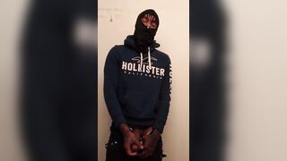 Jacking Off and Moaning Ends In A Cumshot Pt 2 - 3 image