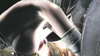 Nier 2B and A2 fucked by Monster | Honey Select 2 - 10 image