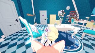 Lumine gives in all holes Genshin Impact - 2 image