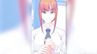 Chainsaw Hentai Animation Compilation - 2 image