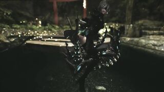 Huge monster fucked 2B right in the cave | Honey Select 2 - 10 image