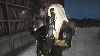 Black man fucks armored knight girl | Honey Select 2 - 7 image