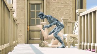 Night King eating Cersei Lannister in the castle - 5 image