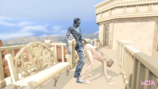 Night King eating Cersei Lannister in the castle - 9 image