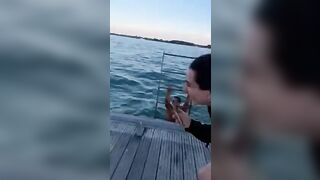 Jumping into Lake Ontario - 9 image