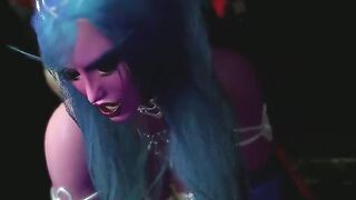 God of War Fucks a Dark Elf in His Cave | Honey Select 2 | Gameplay - 4 image