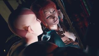 Triss Merigold fucked Kratos in a small tavern | Honey Select 2 | Gameplay - 1 image