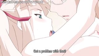 Uncensored fuck fest of a hentai. - 3 image