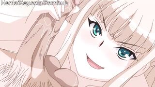 Uncensored fuck fest of a hentai. - 9 image