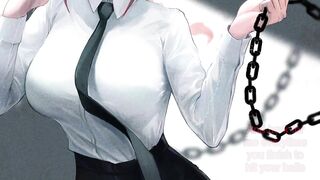 Hentai JOI - You are Makima's pet (CBT, CEI, FEMDOM, Pet Play) - 2 image